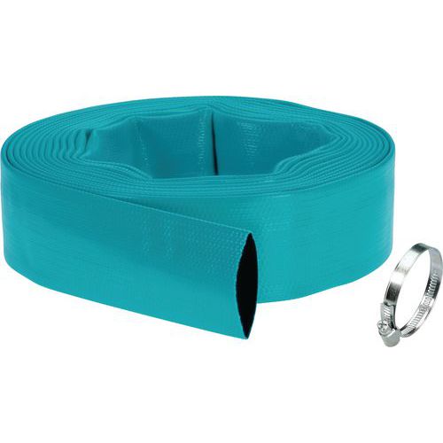 Tuyau de refoulement avec collier de serrage - Gardena Tuyau de refoulement avec collier de serrage - Gardena