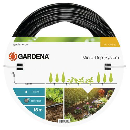 Druppelbuis - bovengronds - Micro-Drip-Systeem - Gardena Druppelbuis - bovengronds - Micro-Drip-Systeem - Gardena