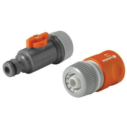 Set de raccordement pour tuyau micro-poreux - Gardena Set de raccordement pour tuyau micro-poreux - Gardena