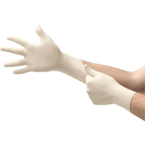 Latexhandschoen categorie 3 69-318 - Ongepoederd Latexhandschoen categorie 3 69-318 - Ongepoederd