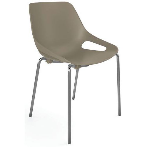 Stoel 4 poten zonder zitkussen Rosalie - Eol