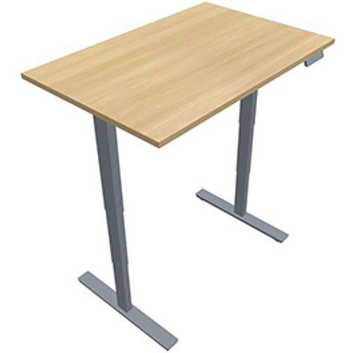 Bureau électrique avec plateau en mélaminé 120 cm Axel - EoL