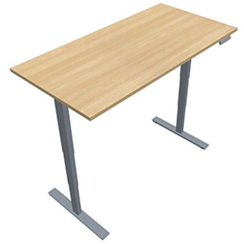 Bureau électrique en plateau mélaminé Axel - Eol