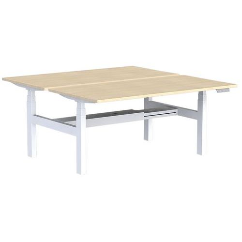 Bureau électrique en structure partagée 160 cm - Axel - Eol