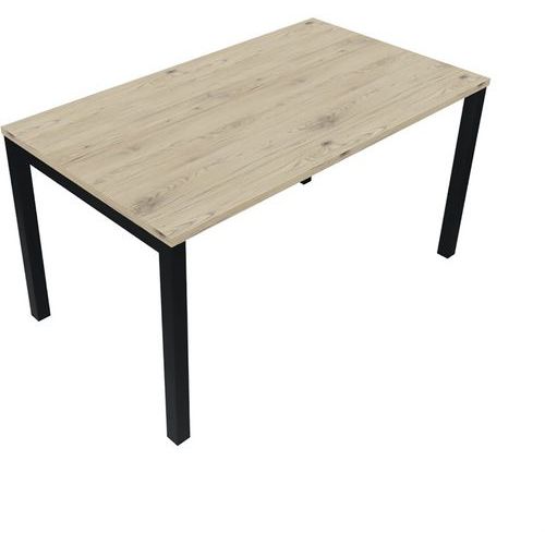 Table de bureau en pied carré de 25mm d'épaisseur Arial - Eol