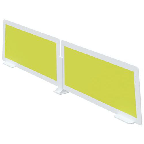 Scheidingsscherm - 2 panelen - 35 x 80 cm - Meet by Paperflow
