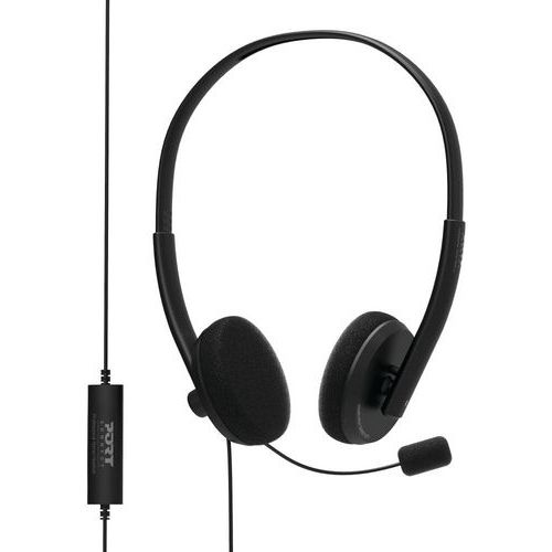 Headset met microfoon desktop USB-stereo - Port Connect