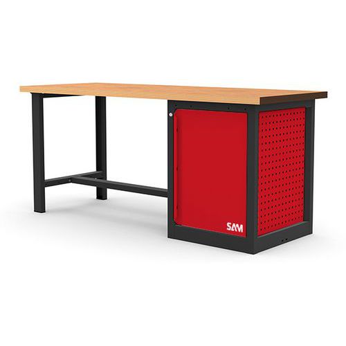 établi avec meuble 1 porte - Sam établi avec meuble 1 porte - Sam