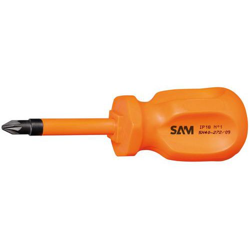 Tournevis Phillips tom pouce isole 1000 volts n°2 - Sam