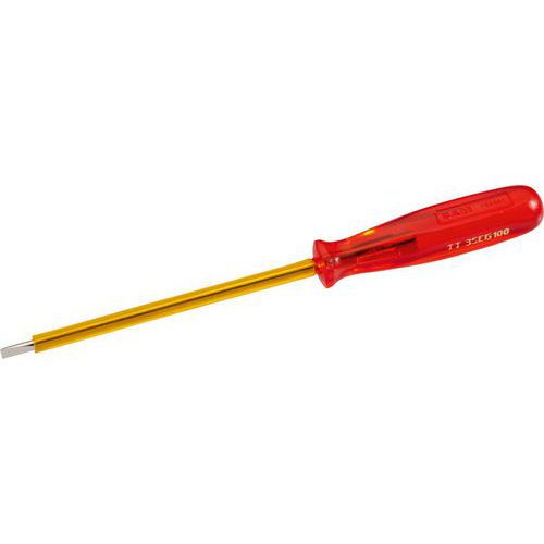 Tournevis tradition fente lame gainée 6,5x150 mm - Sam Tournevis tradition fente lame gainée 6,5x150 mm - Sam