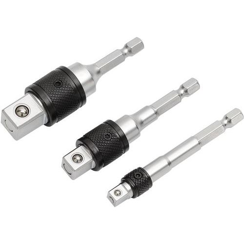 Adapter schroefmachine met vergrendeling - Set van 3 - Sam