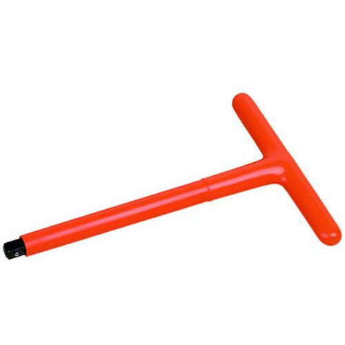 Clé en t 1/2'' isolée 1000 volts de 125 mm - Sam