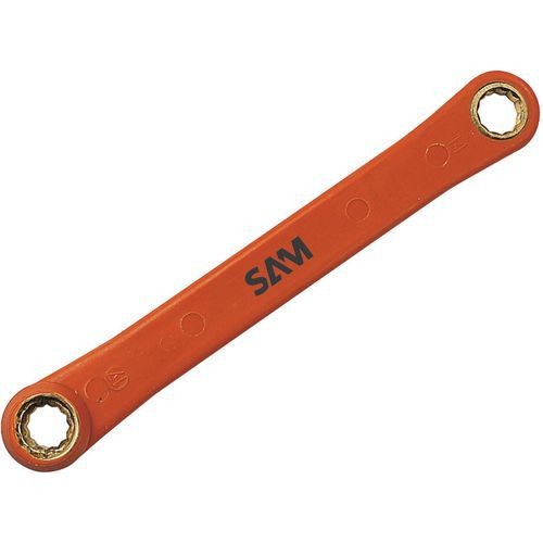 Ringratelsleutel geisoleerd 1000 V - 4 maten - Sam