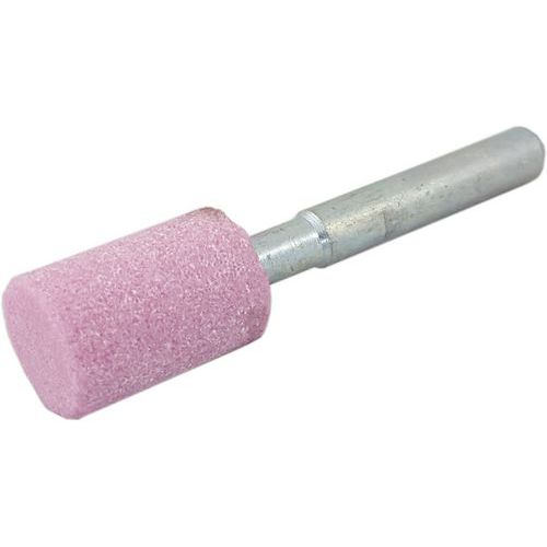 Stiftsteen Ø6x40 mm cilindrisch roze korund - Sam