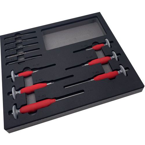 Foam module 2/3 met 11 pendrijver en nageldrijver - Sam