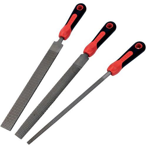 Rasp met handvat 250 mm - set van 3 - Sam