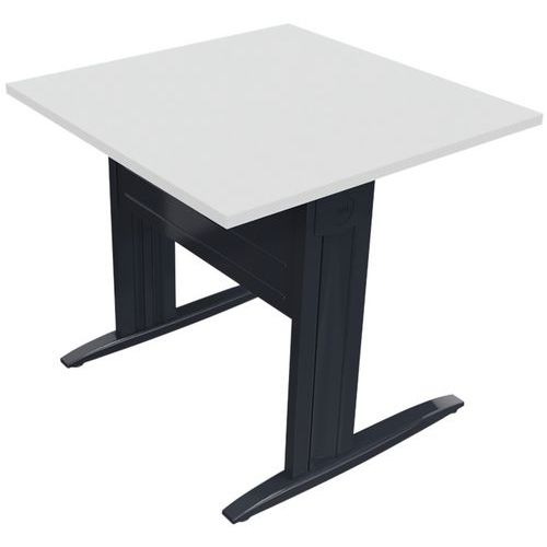 Bureau vierkant L-poot 80 cm Idol - Eol Bureau vierkant L-poot 80 cm Idol - Eol