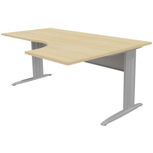 Bureau Compact asymmetrisch 90 graden 180 cm Idol - Eol