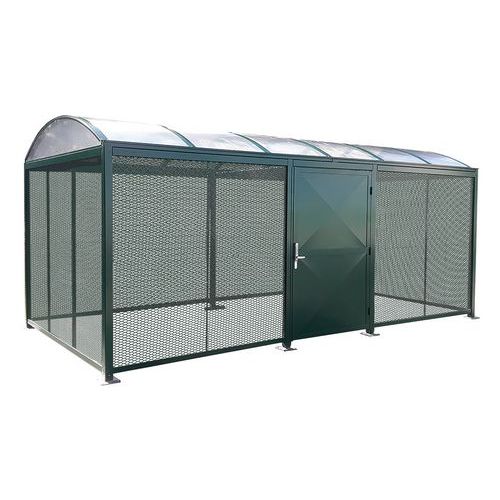 Overkapping Fleury, Totale lengte: 5 m, Totale diepte: 3 m, Model: Fleury, Aantal plaatsen: 6