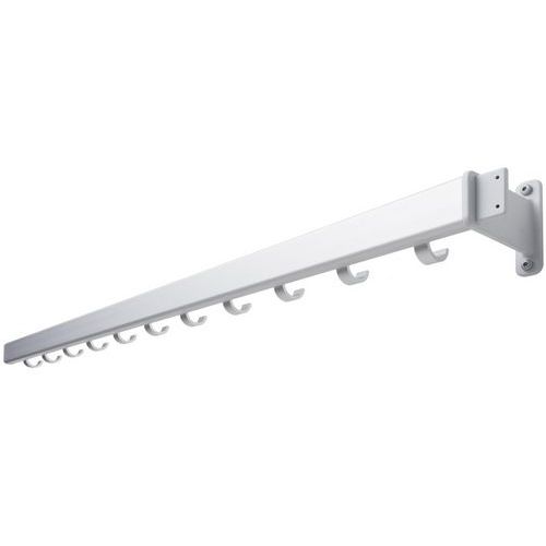 Wandkapstok gerecycled aluminium FIT 1 - Gardelux