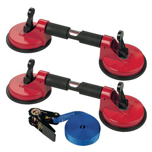 Ventouse à cliquet - capacité 100kg - Rodac