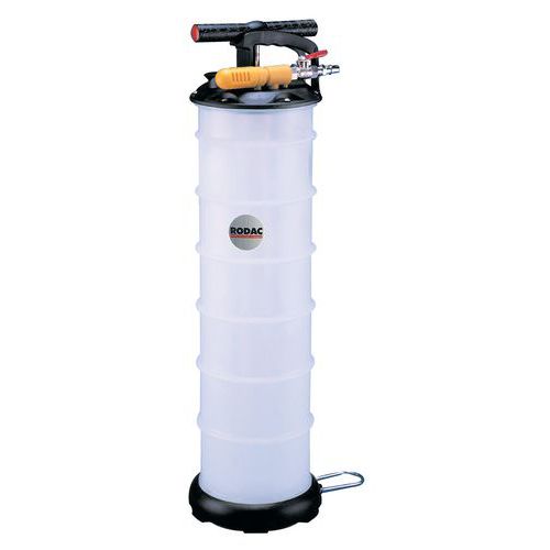 Vloeistofafzuiger pneumatisch 6 Liter Rodac