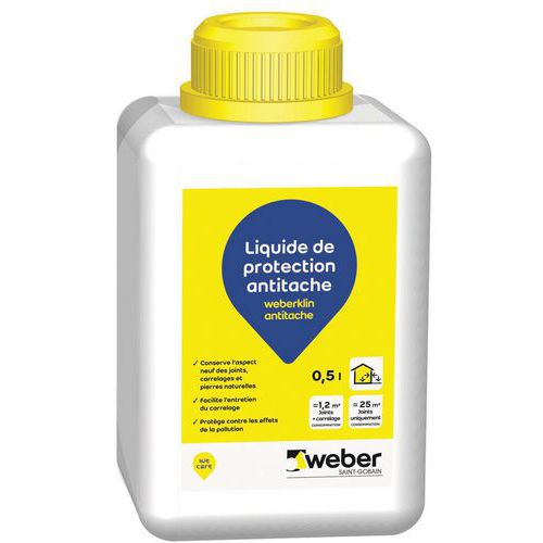 Vlekwerende beschermingsvloeistof - Weberklin - 500 ml