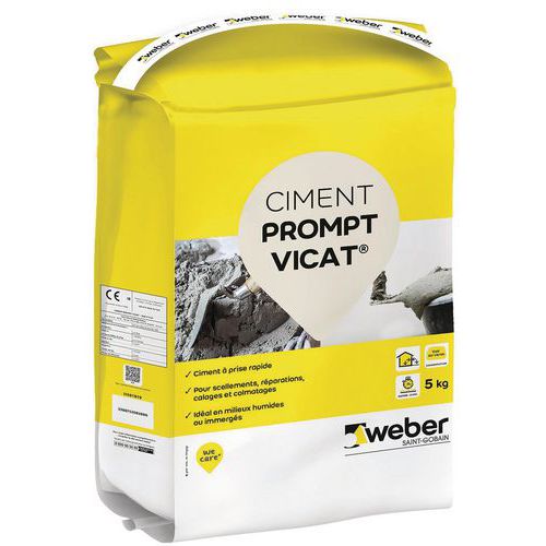 Snelcement vicat - 5 kg - Weber