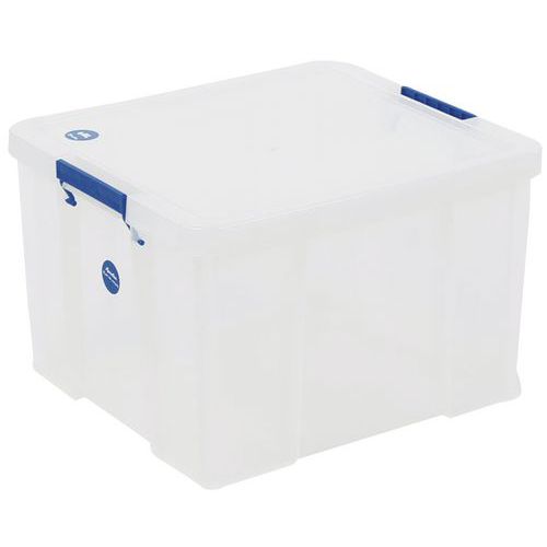 Opbergbak met deksel - Lengte 320 tot 580 mm - 10 tot 70 l - Manutan Expert