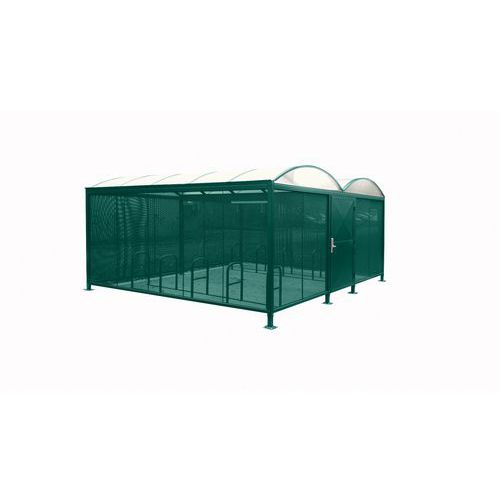 Overkapping Fleury, Totale lengte: 6 m, Totale diepte: 5 m, Model: Fleury, Aantal plaatsen: 12