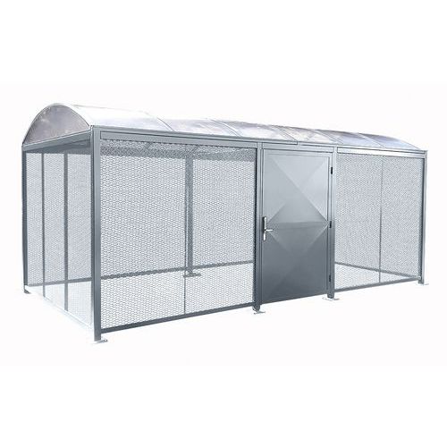 Overkapping Fleury, Totale lengte: 5 m, Totale diepte: 3 m, Model: Fleury, Aantal plaatsen: 6