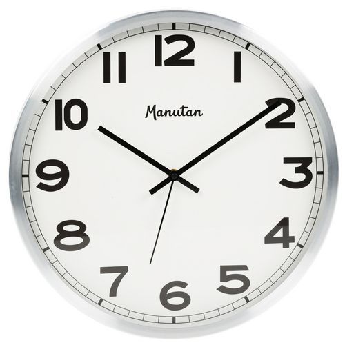 Analoge wandklok kwarts Ø 40 cm - Manutan Expert