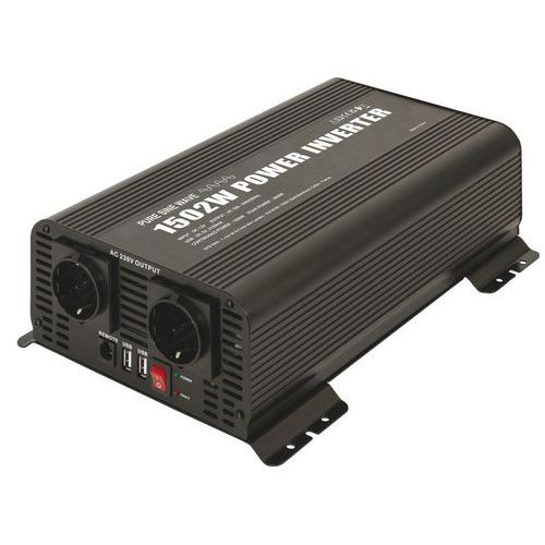 Omvormer PSW 1002W RC-12 afstandsbediening met digitaal display - GYS