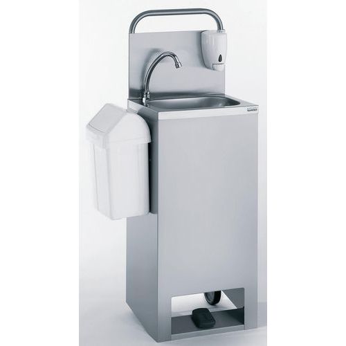 Handwastafel mobiel autonome geïntegreerd boiler - Tournus Equipement