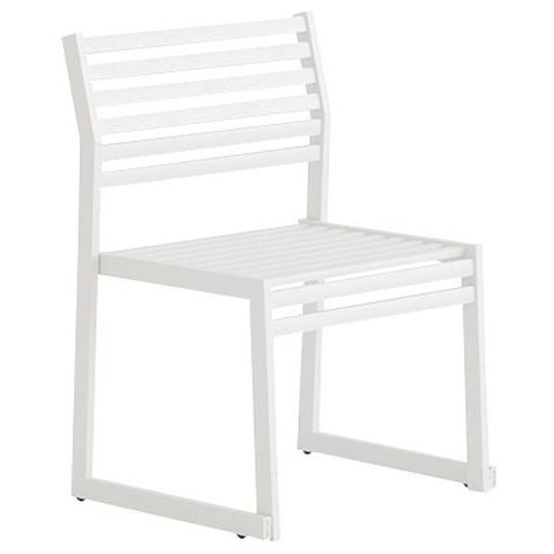 Bank met rugleuning van gegalvaniseerd staal - 60 cm - Urbantime