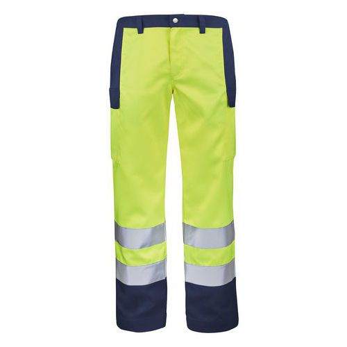 Werkbroek met hoge zichtbaarheid Fluo Base XP - Cepovett Safety
