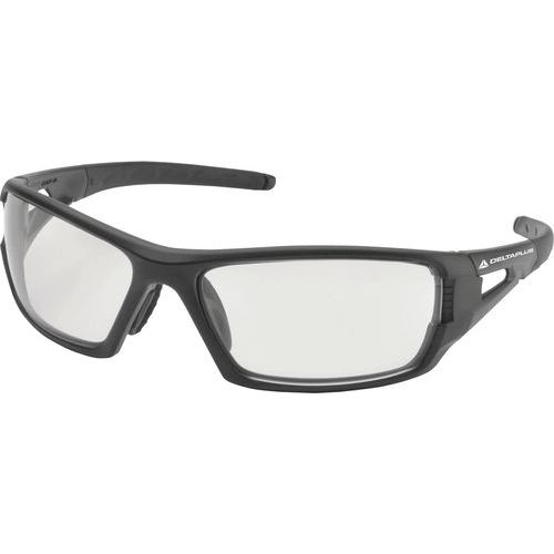 Polycarbonaatbril IRAYA, Glas behandeling: Krasbestendig, anti-condens, antistatisch, Montuur kleur: Zwart