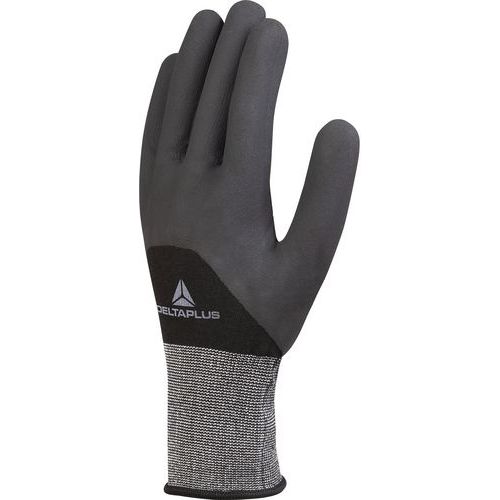 Handschoen ve725no zwart 3/4 + picot 07 - DeltaPlus