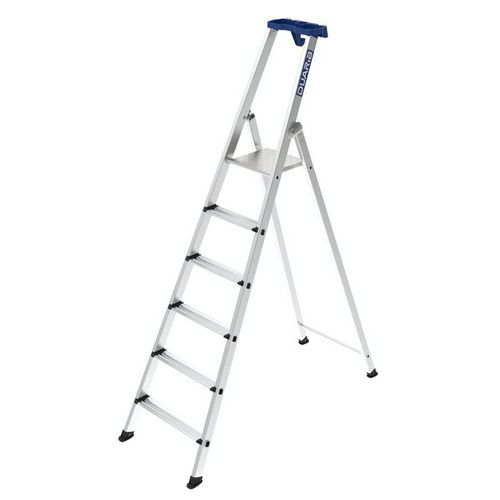 Trapladder Pro 54 - 3 tot 8 treeds - aluminium - Duarib