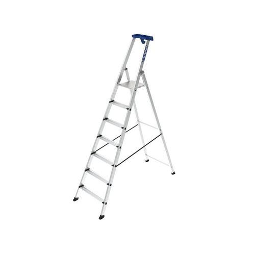Trapladder Pro 54 - 3 tot 8 treeds - aluminium - Duarib