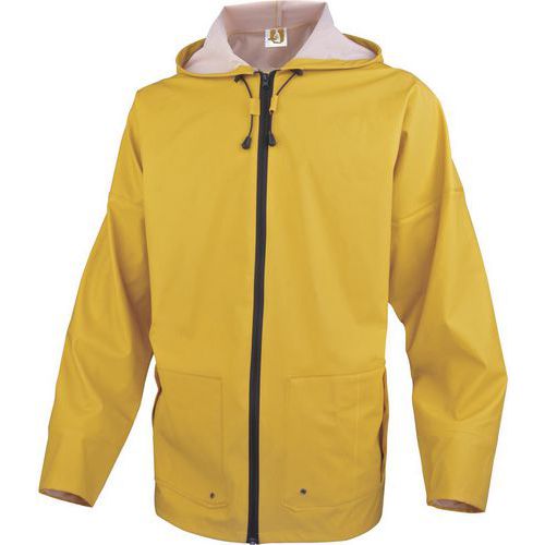 Veste de pluie support polyester enduit semi PU  - Delta Plus