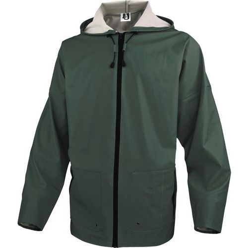 Veste de pluie support polyester enduit semi PU  - Delta Plus