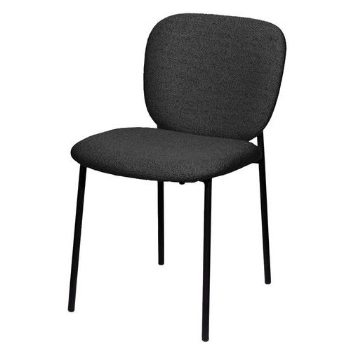 Stoel Twist - Set van 2 - Zwarte voet - Meet by Paperflow Stoel Twist - Set van 2 - Zwarte voet - Meet by Paperflow