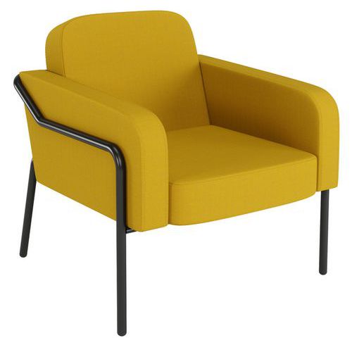 Fauteuil Medso, rond, voor buiten - Maat L - Meet by Paperflow