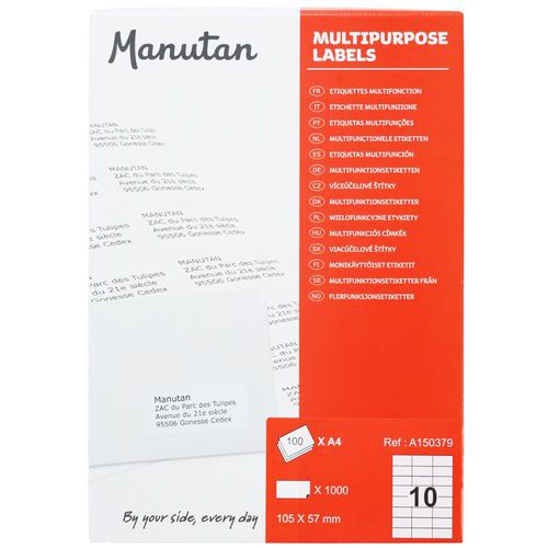 Multifunctionele etiketten - Manutan Expert