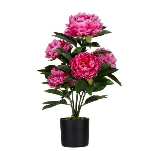 Kunstplant roze pioen - Meet By Paperflow