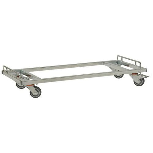 Dolly met pallethouder - 977×420×170mm - Manutan Expert