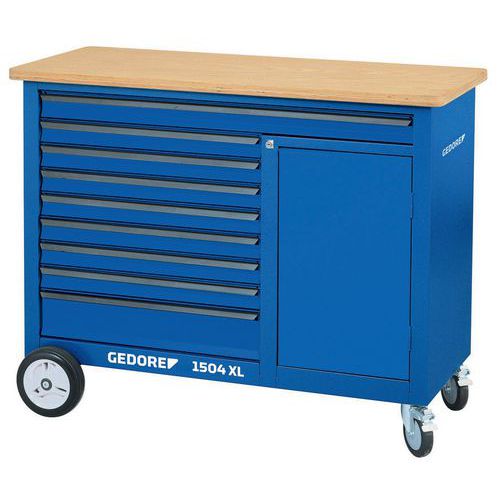 Établi mobile extra-large 1504 XL 1710 - Gedore