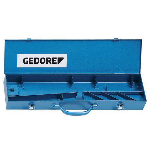 Plaatstalen koffer, leeg, met inzet voor Dremometer E-F-EKL WK - Gedore