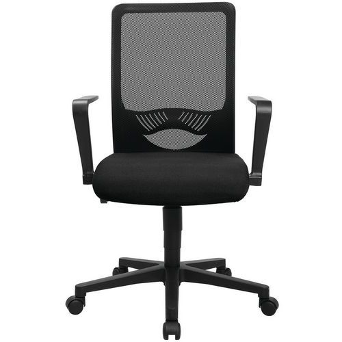 Ergonomische bureaustoel zwart Eurostar 100